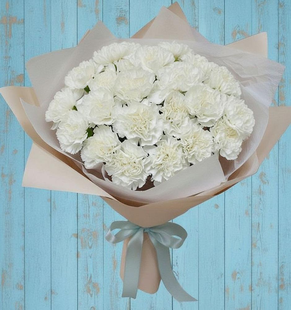 Букет цветов из: Гвоздики в Новой Криуше