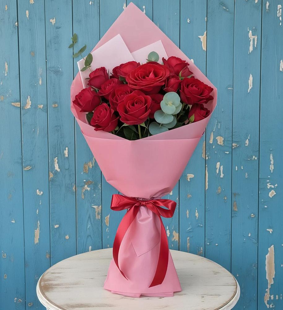 Букет цветов из: Розы в Новой Криуше