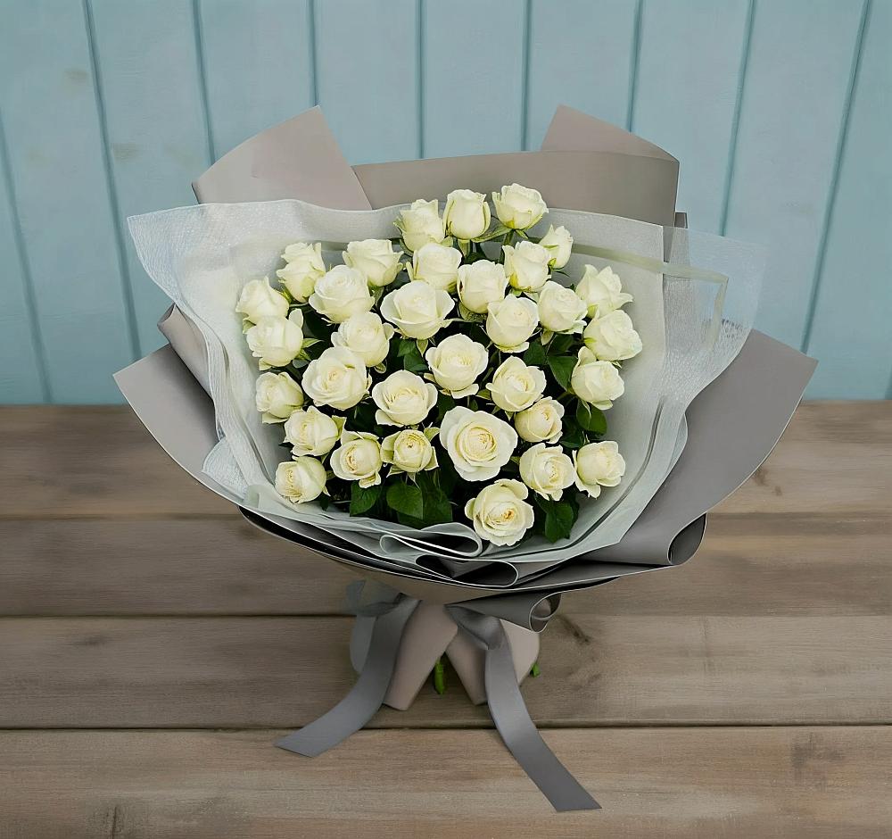 Букет Белоснежная нежность в Новой Криуше