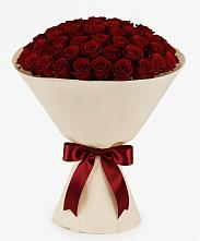 Букет 101 Бордовая роза Блэк Бакарра в Новой Криуше