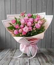Букет Розовый кустик в Новой Криуше