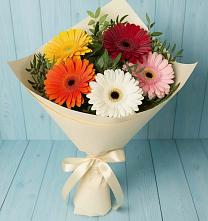 Букет цветов из:  Герберы в Новой Криуше
