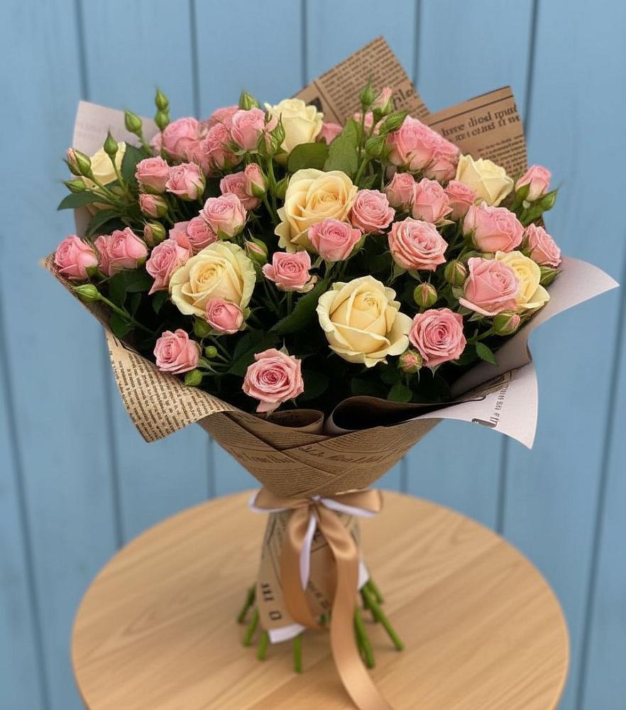 Букет цветов из: Розы в Новой Криуше