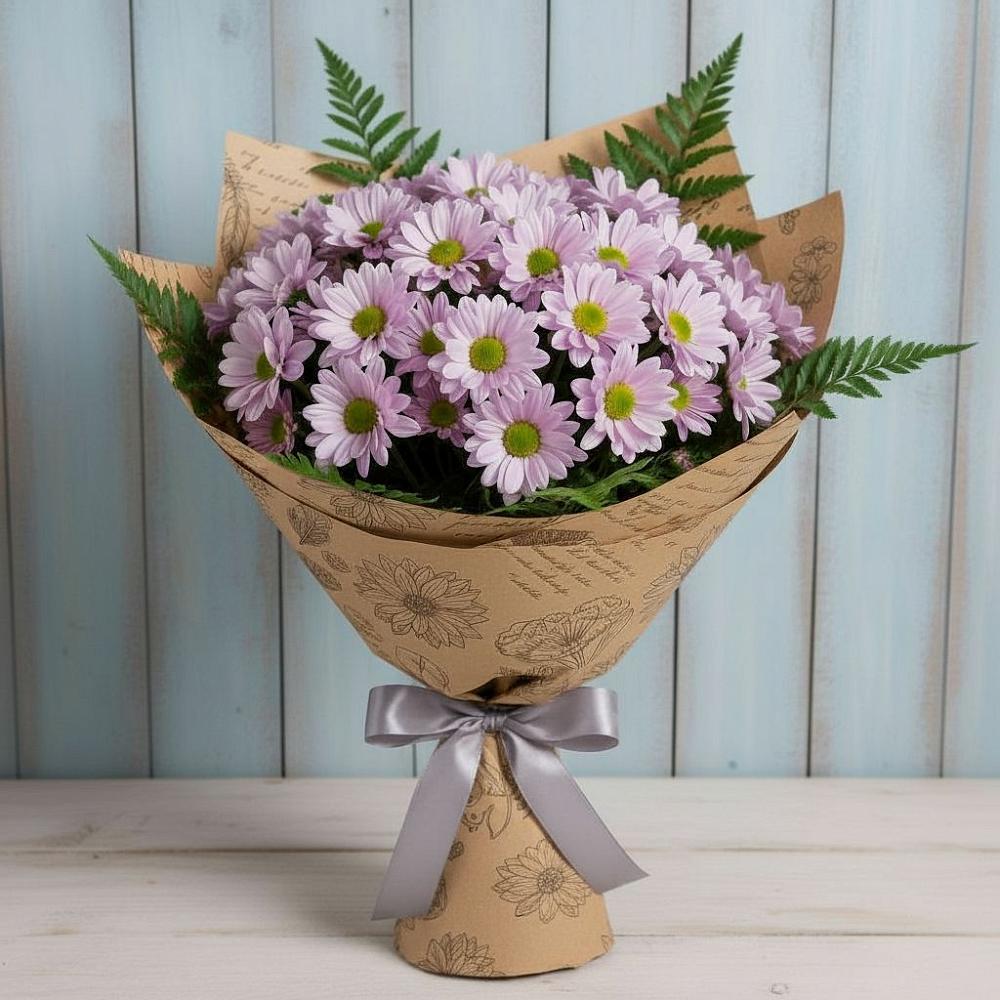 Букет цветов из: Хризантемы в Новой Криуше
