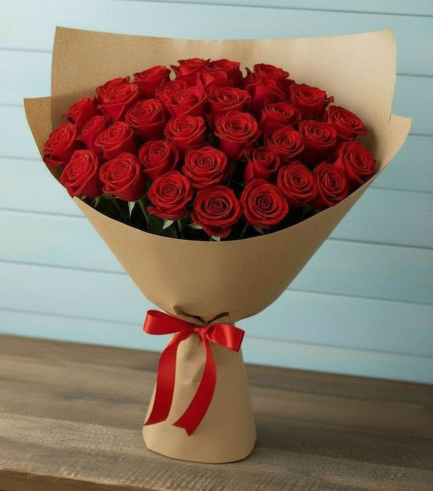 Букет Красные розы Милано в Новой Криуше