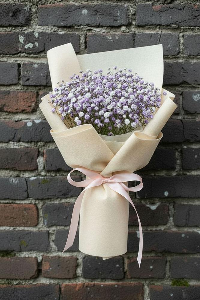 Букет цветов из: Гипсофила в Новой Криуше