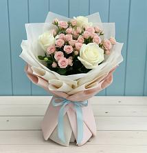 Букет цветов из:  Розы в Новой Криуше