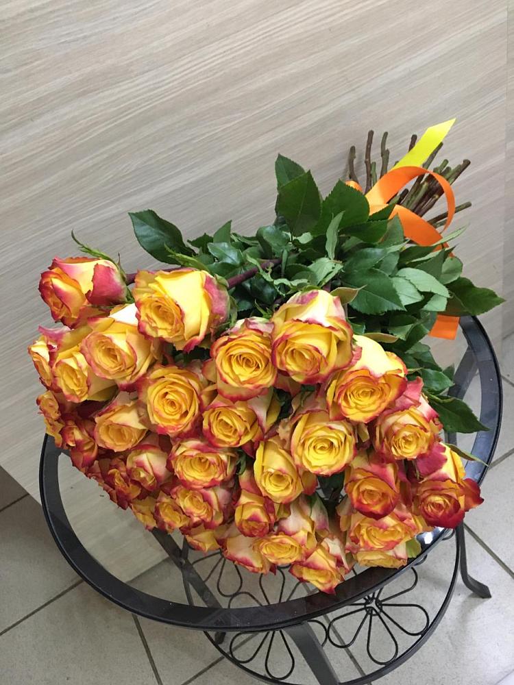 Букет Желтые розы в Новой Криуше