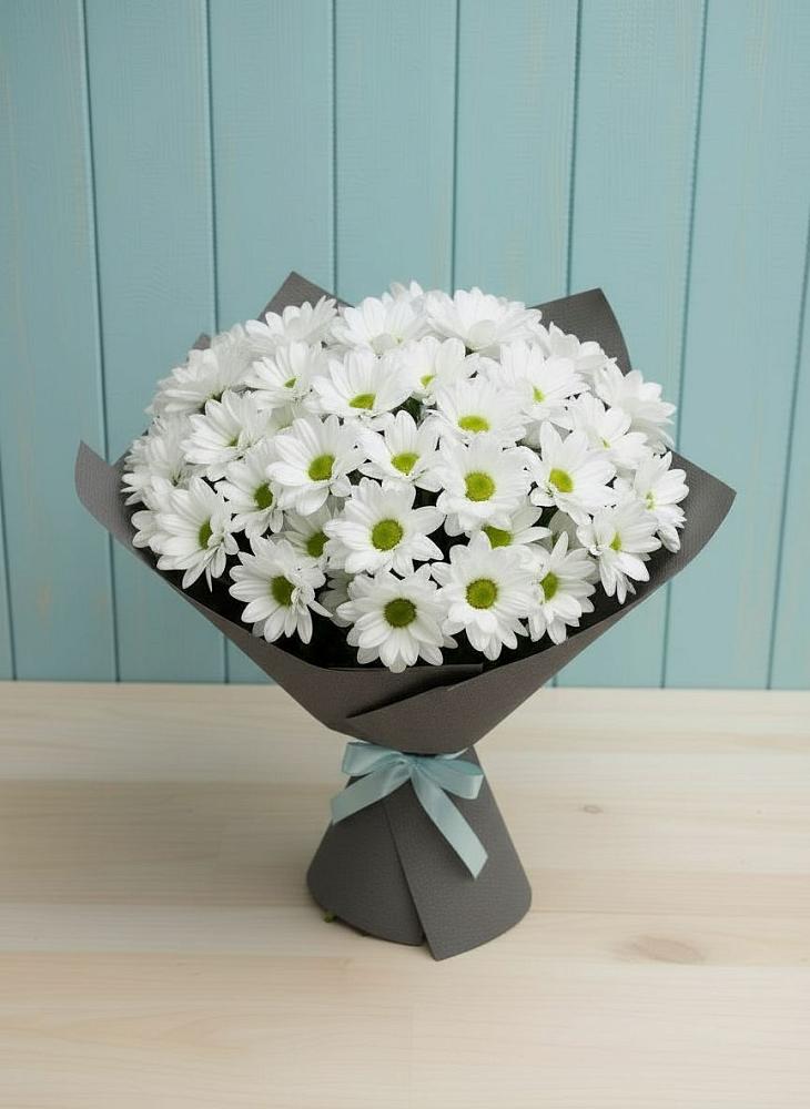 Букет цветов из: Хризантемы в Новой Криуше