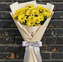 Букет цветов из:  Хризантемы в Новой Криуше