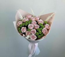 Букет цветов из:  Розы и Хризантемы в Новой Криуше