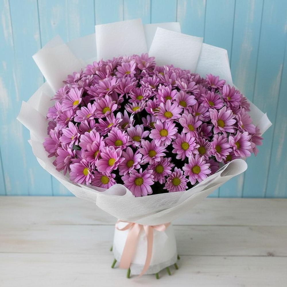 Букет цветов из: Хризантемы в Новой Криуше