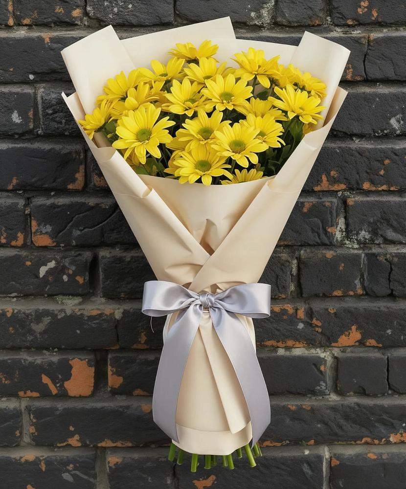 Букет цветов из: Хризантемы в Новой Криуше