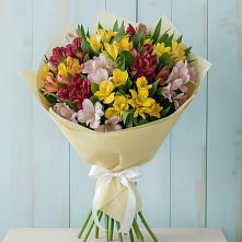 Букет цветов из:  Альстромерии в Новой Криуше