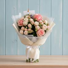 Букет цветов из:  Розы в Новой Криуше