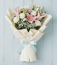 Букет цветов из:  Лилии в Новой Криуше