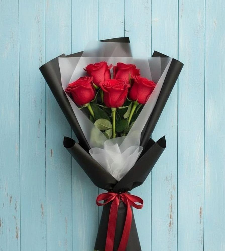 Букет цветов из: Розы в Новой Криуше